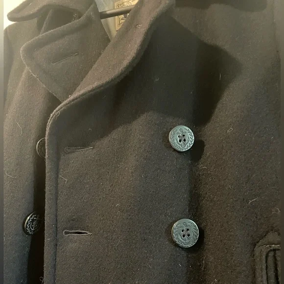 Schott Slim Fit Peacoat